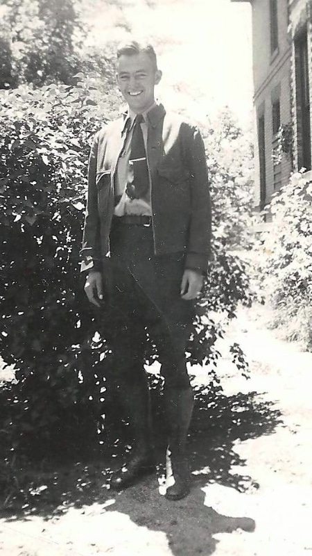 First forest service uniform dad.