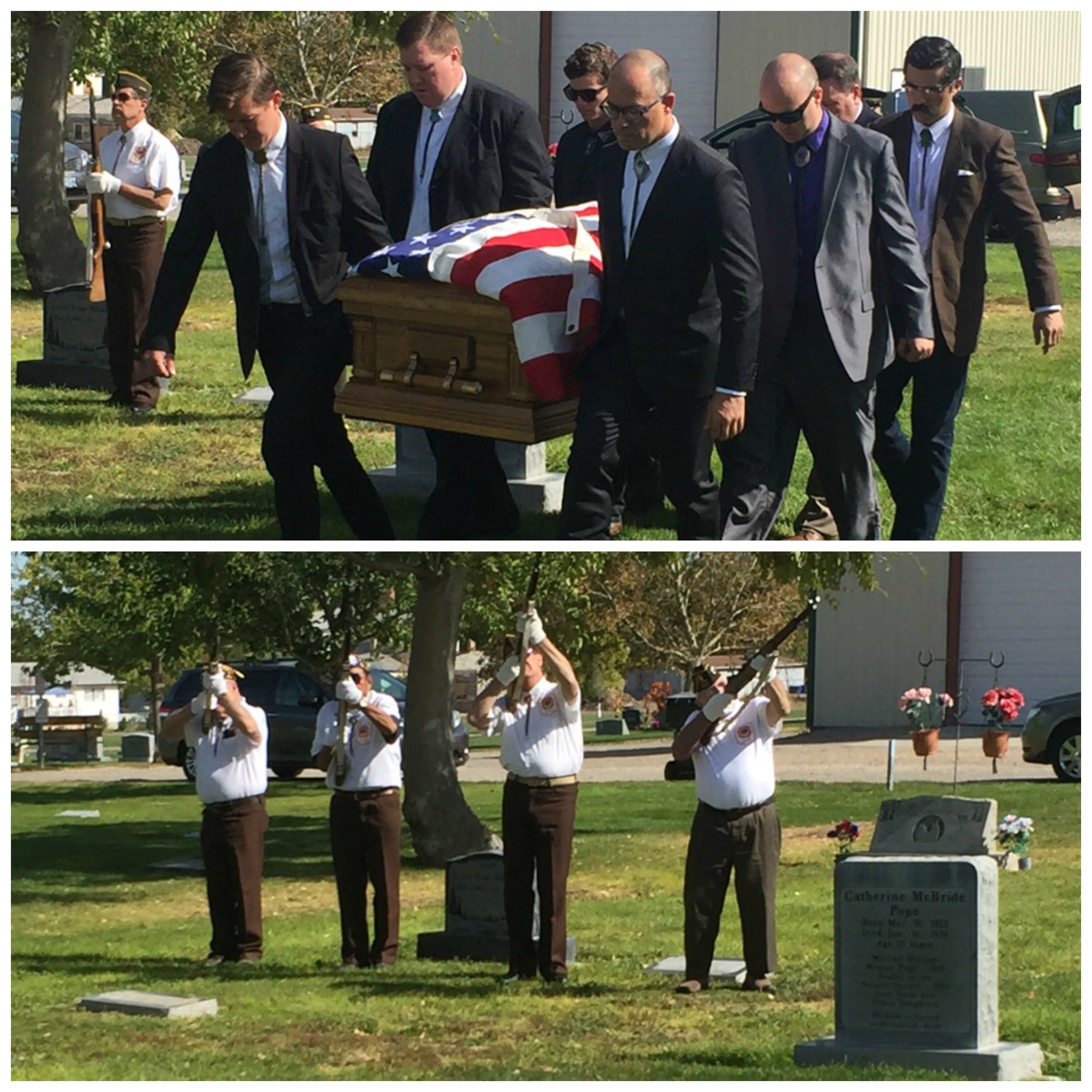 William M. funeral.