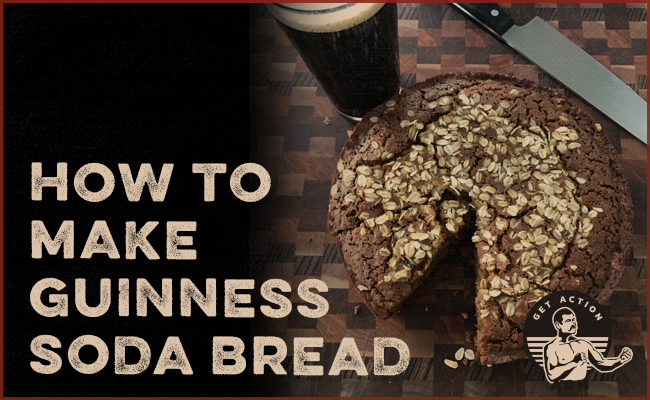 How to make Guinness soda bread poster.