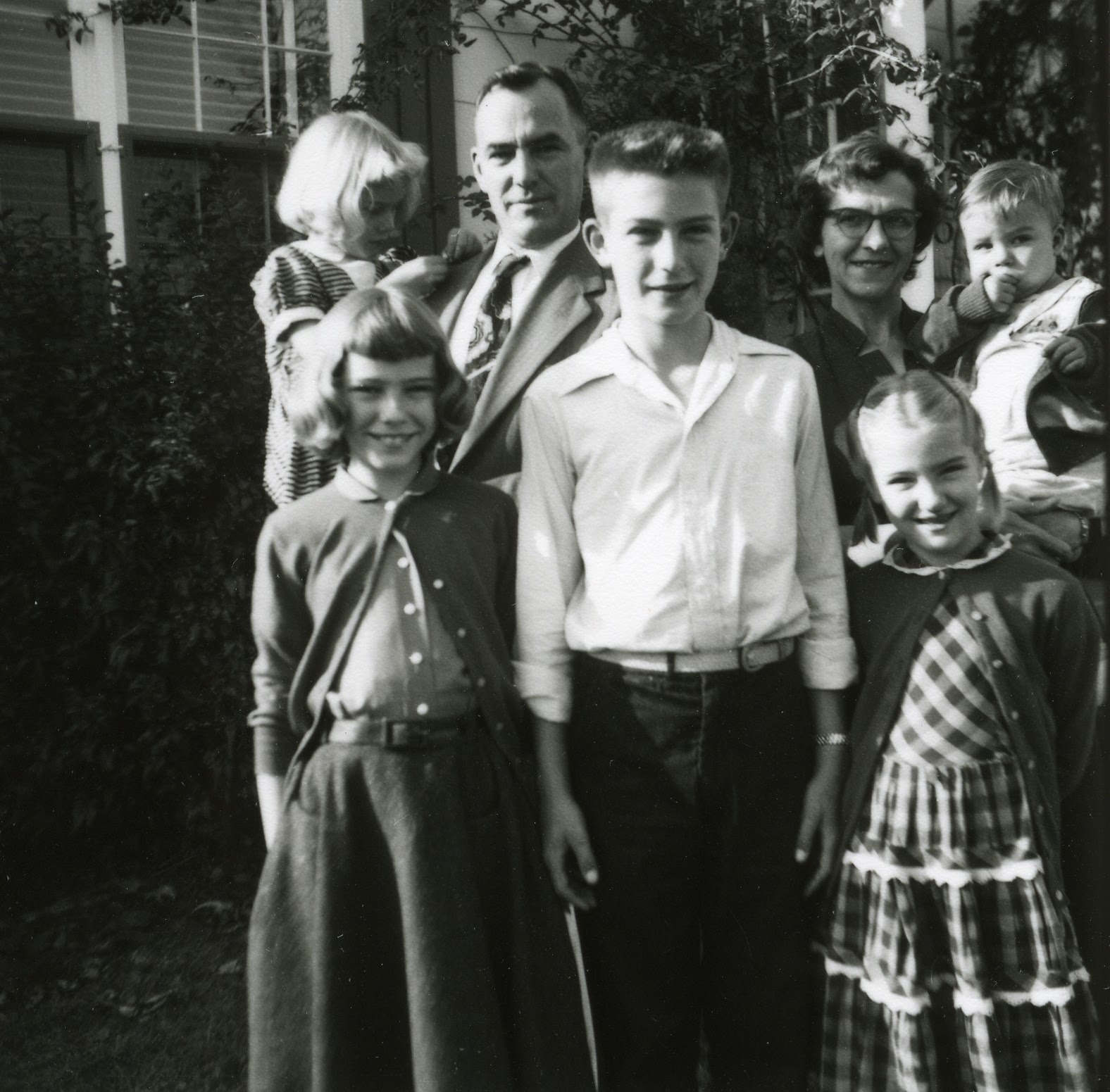 Vintage William M. with his Family.